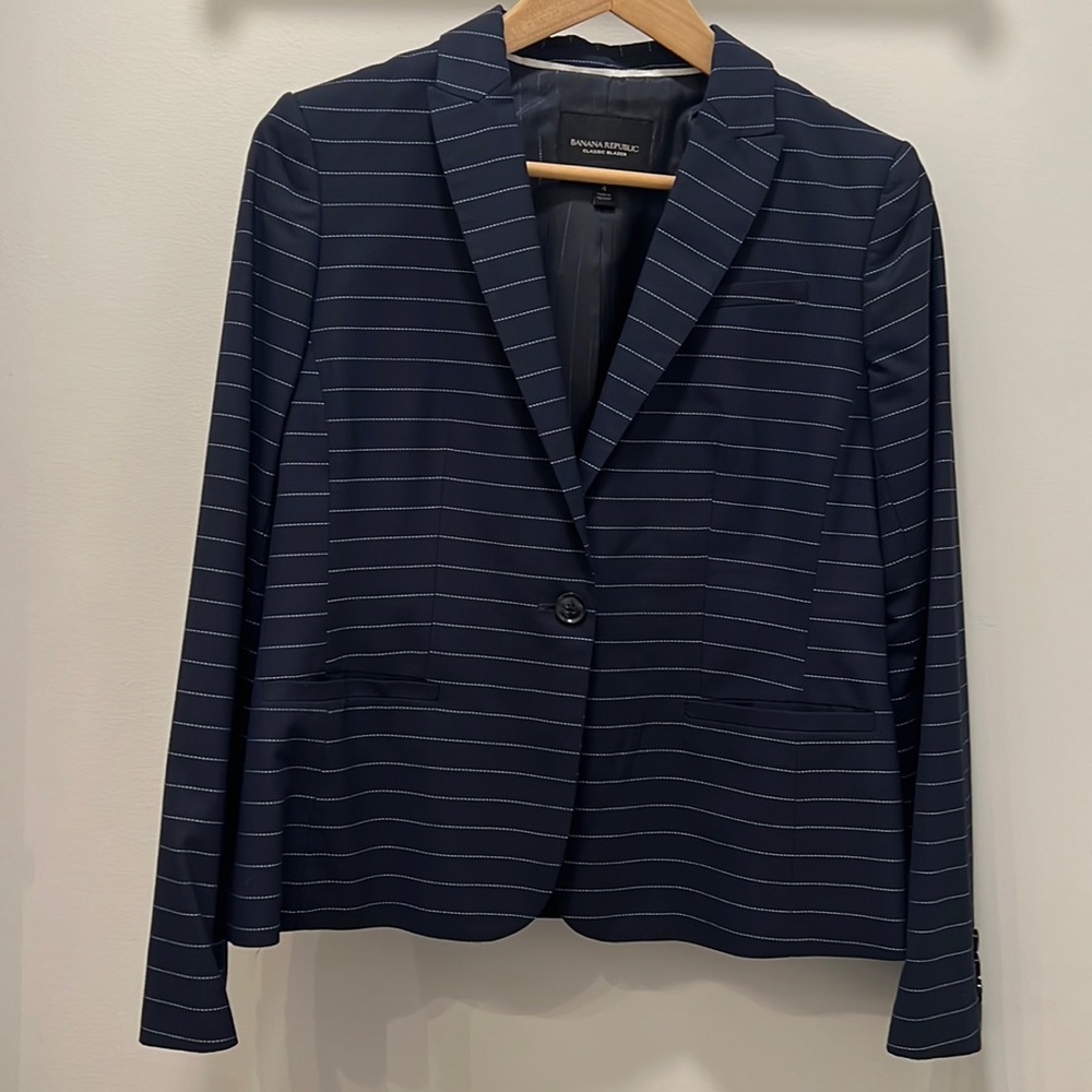 Banana Republic Navy suit